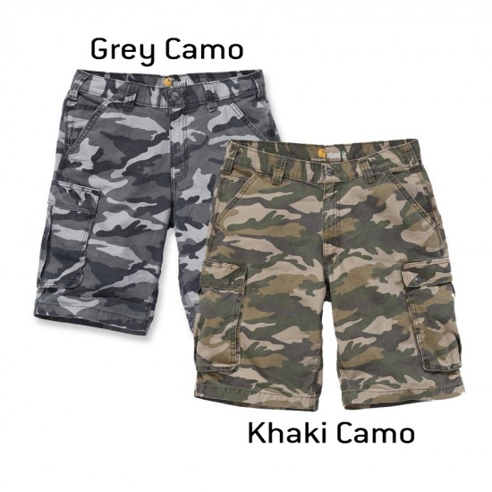 Rugged Cargo Camo Shorts