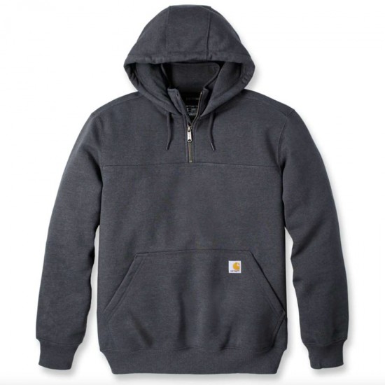 Heavy Weight Quarter-Zip Water Repellent Sweatshirt - Carbon Heather