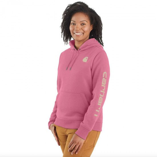 Clarksburg Pullover Logo Hoodie - Woodrose