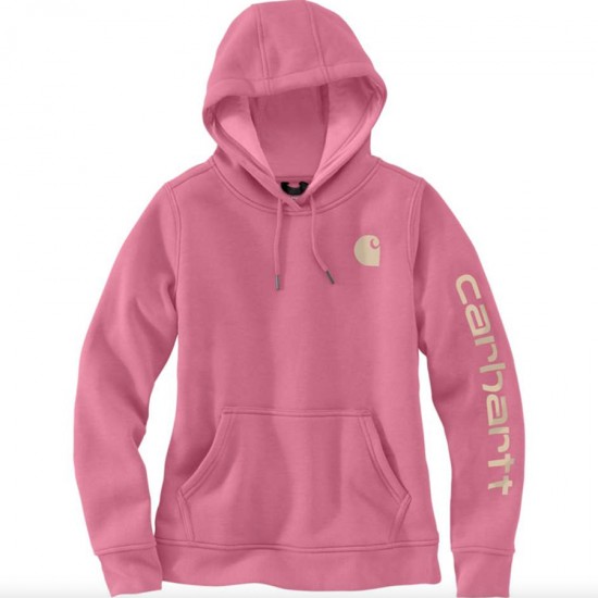 Clarksburg Pullover Logo Hoodie - Woodrose