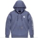 Clarksburg Pullover Logo Hoodie - Wisteria Heather