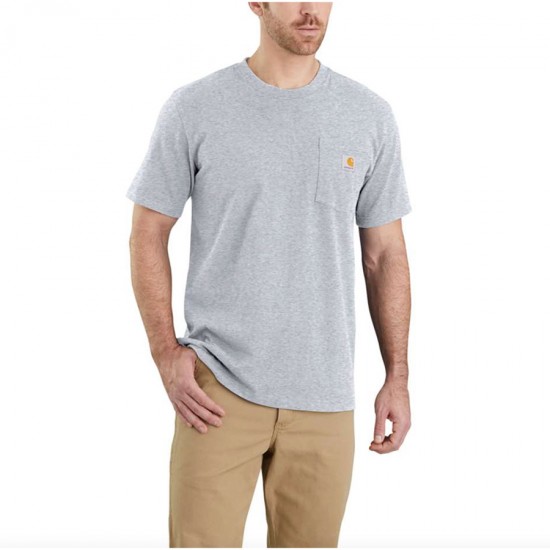 Pocket K87 T-Shirt - Heather Grey