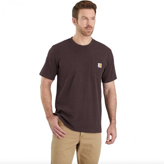 Dearborn Pocket T-Shirt - Dark Sepia