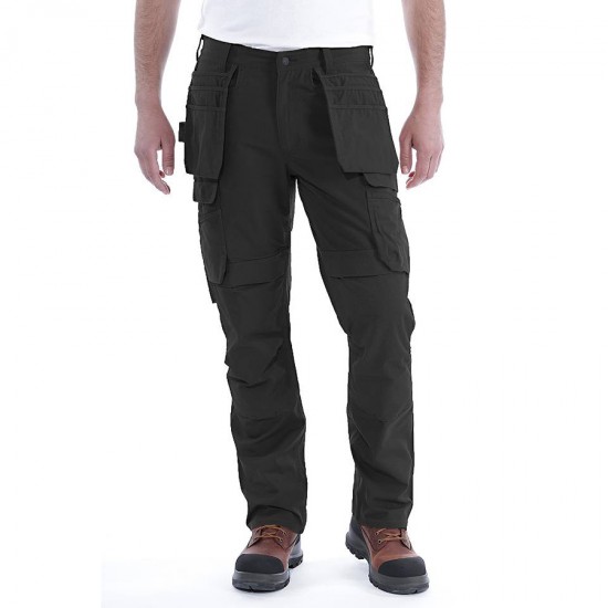 Full Swing Steel Multi Pocket Tech Pants - Black, W30/L34