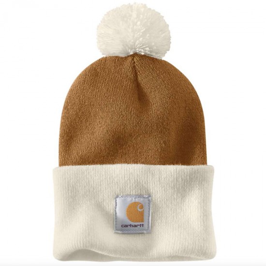 Cuffed Pom Pom Lookout Hat - 2 Colours