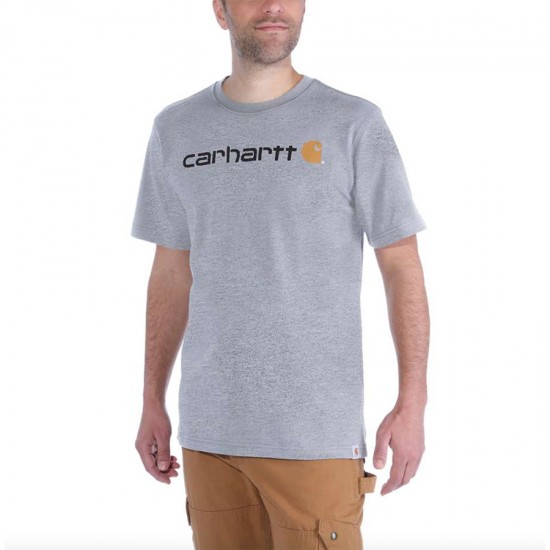 Core Logo T-Shirt - Heather Grey