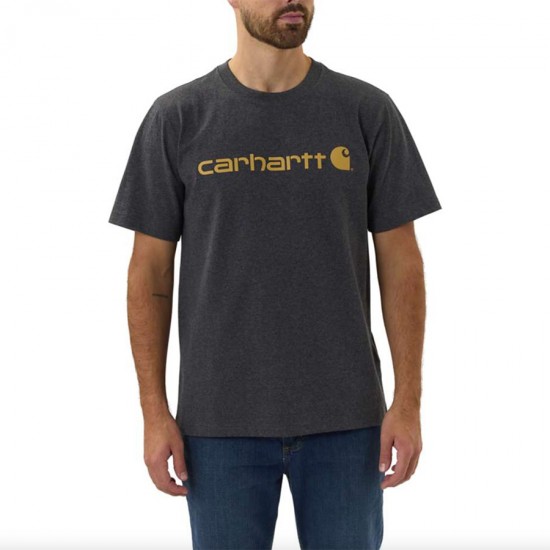 Core Logo T-Shirt - Carbon Heather