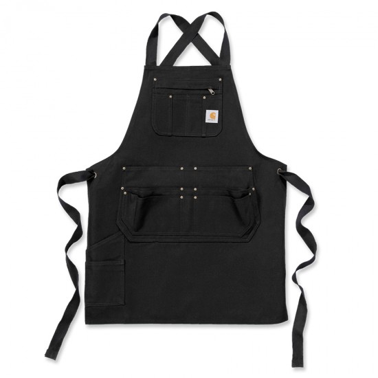 Cotton Duck Apron - Black