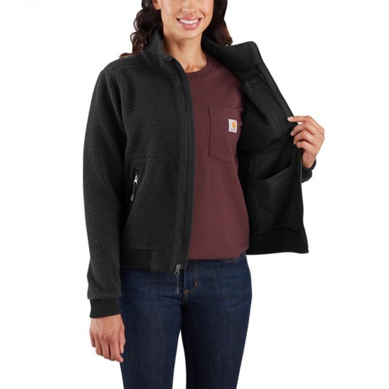 Ladies sherpa fleece hot sale jackets uk