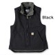 Sherpa Lined Mock Neck Vest - 3 Colours