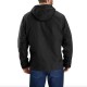 Washed Duck Sherpa Lined Jacket - Black