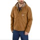 Washed Duck Sherpa Lined Jacket - Carhartt Brown