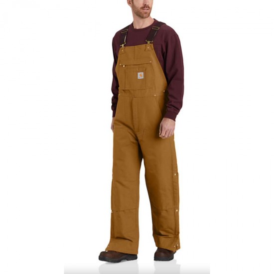 Mens carhartt 2025 lined bibs