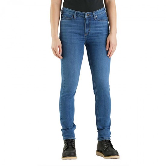 Carhartt Women's Rugged Flex Slim Fit Tapered High Rise Jean, Laurel, 6  Short : : Clothing, Shoes & Accessories