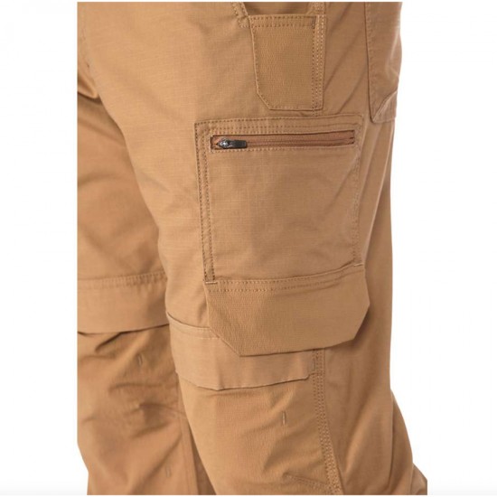 Steel Ripstop Double Front Utility Work Pant - Carhartt Brown