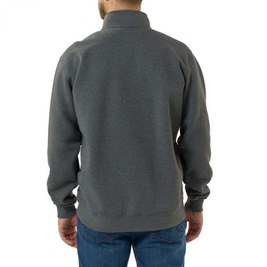Loose Fit Mid Weight Quarter Zip Sweatshirt - 3 Colours