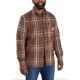 Heavyweight Flannel Sherpa-Lined Shirt Jacket - End of Line Colour