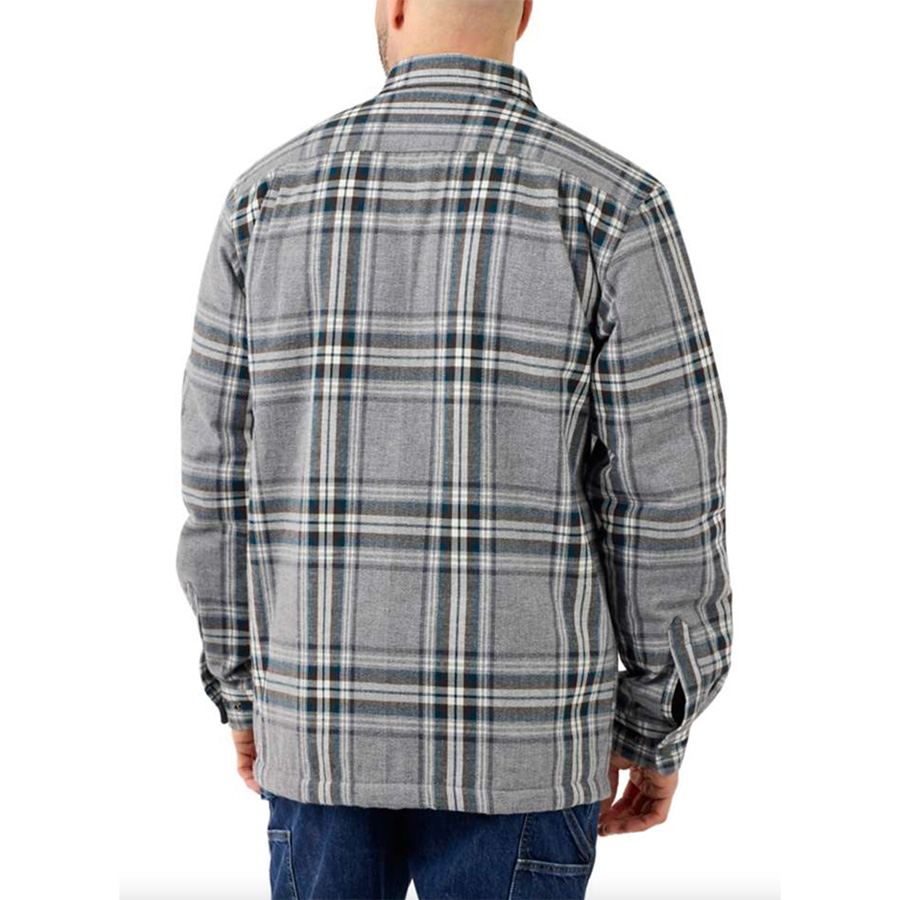 Carhartt Men's Heavyweight Flannel Sherpa-Lined Shirt Jacket 105430