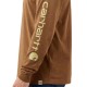 Carhartt Logo Graphic Long Sleeve T-Shirt