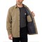 Canvas Fleece Lined Shirt Jacket - 2 Colours