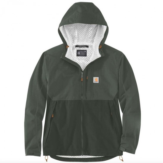 Monterey Waterproof, Packable Jacket - Forestry Green