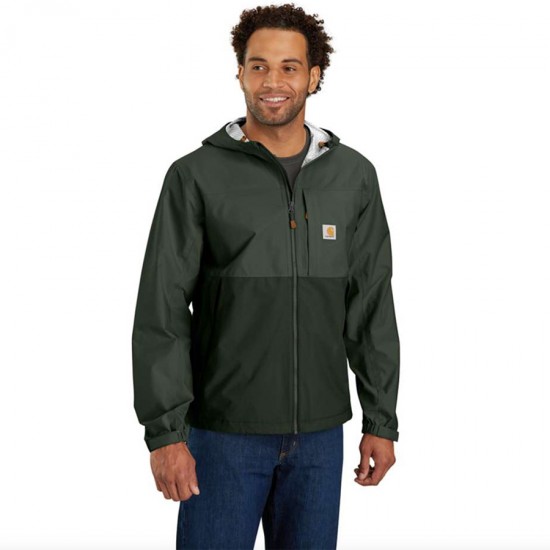 Monterey Waterproof, Packable Jacket - Forestry Green