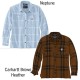 Loose Fit Medium Weight Flannel Shirt - 2 Colours