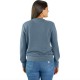 Relaxed Fit Women's Sweatshirt - Thundercloud