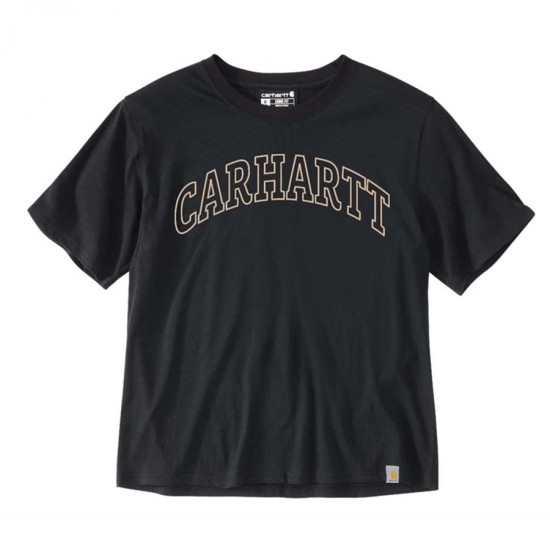 Loose Fit Carhartt Graphic T-Shirt - Black