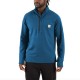 Half-Zip Long Sleeve T-Shirt - Dark Horizon Blue Half-Zip Long Sleeve T-Shirt - Dark Horizon Blue