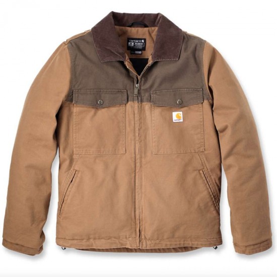 Montana Rugged Flex Insulated Jacket Carhartt Brown Coffee