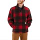 Loose Fit Fleece Pullover - Crabapple/Black Plaid