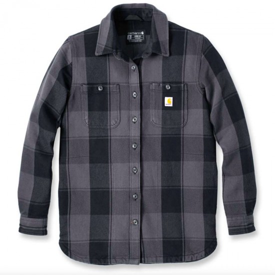 Twill Shirt Jacket - Black