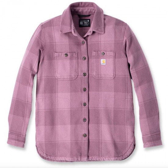 Twill Shirt Jacket - Woodrose