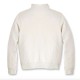 Lightweight Quarter Zip Tencel Sweatshirt - Oat Milk