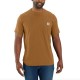 Force Midweight Pocket T-Shirt - Carhartt Brown Force Midweight Pocket T-Shirt - Carhartt Brown