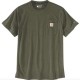 Force Midweight Pocket T-Shirt - Basil Heather Force Midweight Pocket T-Shirt - Basil Heather