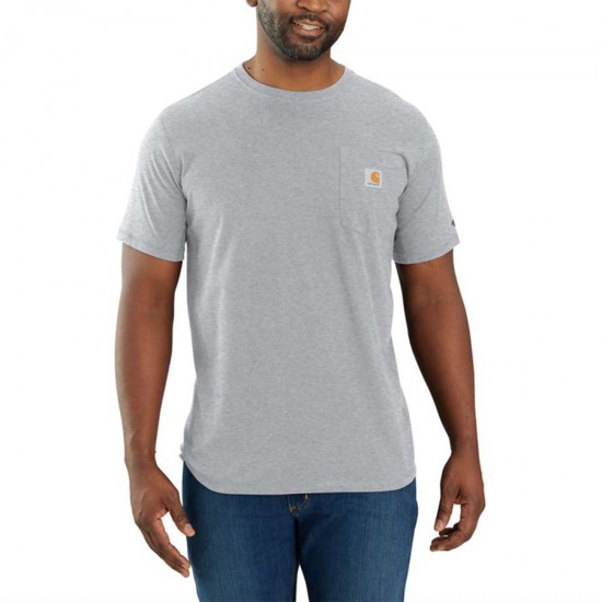 Force Midweight Pocket T-Shirt - Heather Grey