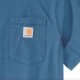 Force Midweight Pocket T-Shirt - Dark Horizon Blue Heather