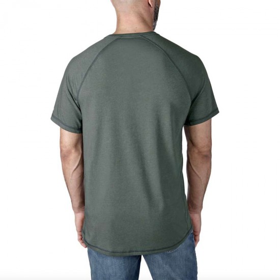 Force Medium Weight Graphic T-Shirt - Carbon Heather