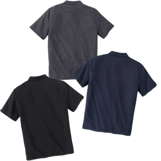 Loose Fit Pocket Polo - 3 Colours