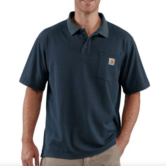 Loose Fit Pocket Polo - 3 Colours