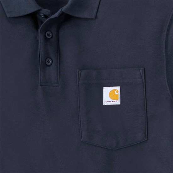 Loose Fit Pocket Polo - 3 Colours