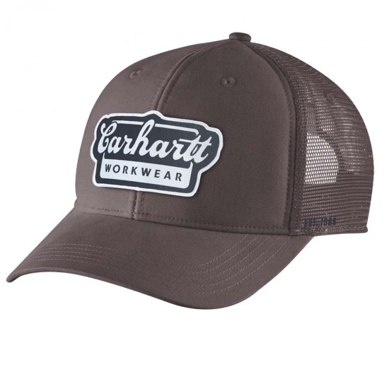 Script Patch, Mesh Back Cap - 2 Colours