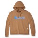 Tencel Graphic Hooded Sweatshirt - Carhartt Brown