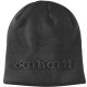 Embossed Beanie Hat - 2 Colours
