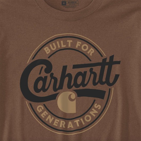 Relaxed Fit Script Graphic T-Shirt