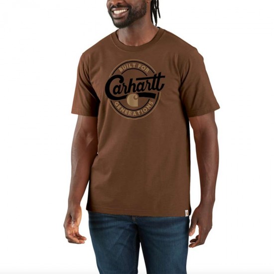 Relaxed Fit Script Graphic T-Shirt