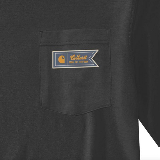 Relaxed Fit Pocket Graphic T-Shirt