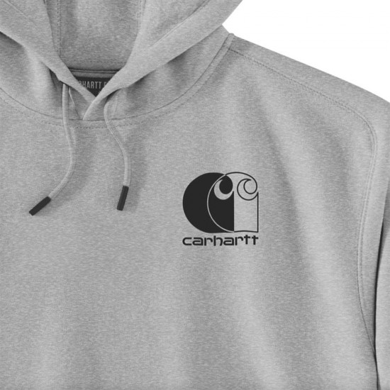 Force Logo Sweatshirt - Asphalt Heather